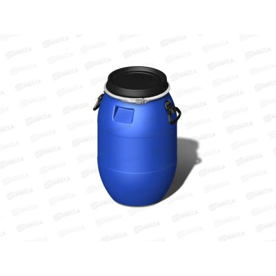 Бочка БЧ l-2-HDPE-ХП-66-60,0-(6002-с с крышкой и ручкой) гермет *60 Ю