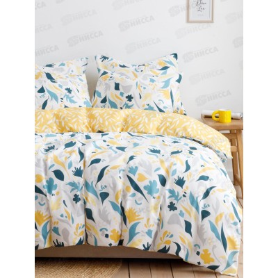 Комплект постельного белья 1,5сп Поплин НН Жозефин 70*70 2шт