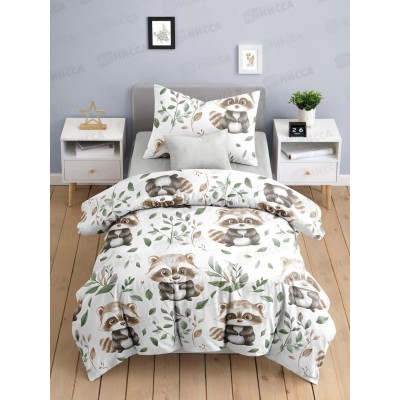 Комплект постельного белья 1,5сп Бязь 120гр НН Ракатун 70*70 1шт