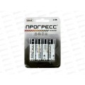 Батарейка ПРОГРЕСС LR6 card *4/48/768 Батарейка ПРОГРЕСС LR6 card *4/48/768