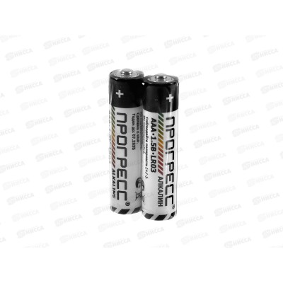 Батарейка ПРОГРЕСС LR03 shrink *2/60/1080 Батарейка ПРОГРЕСС LR03 shrink *2/60/1080