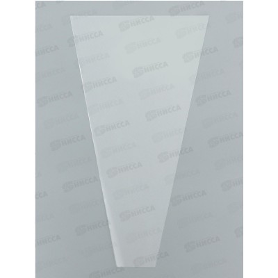 Пакет д/цветов Конус 5+20*35см прозр *50 9262332