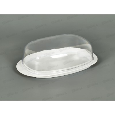 Масленка КРИСТАЛЛ Белый М1126 *24