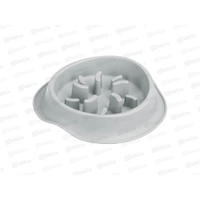 Миска для медленного кормления животных ФЛАФ 0,45л Смоки М 1804