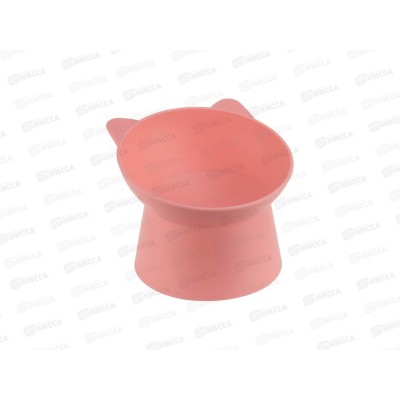 Миска для животных КОТ 0,2л коралловый М 1806