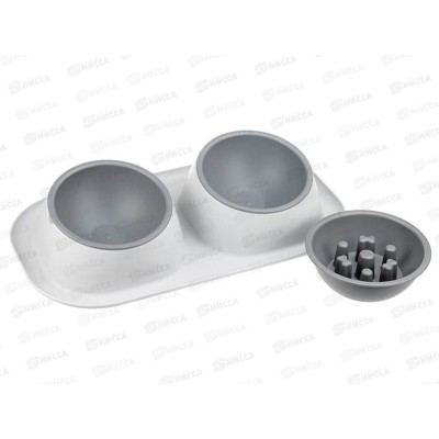 Миска для животных Твикс макси+подарок (миска) смоки М 1813