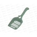 Совок для кошачьего туалета М 1839 нефритовый *24