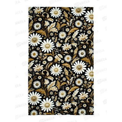 Полотенце вафельное 60*35 Ромашки, 29337-1