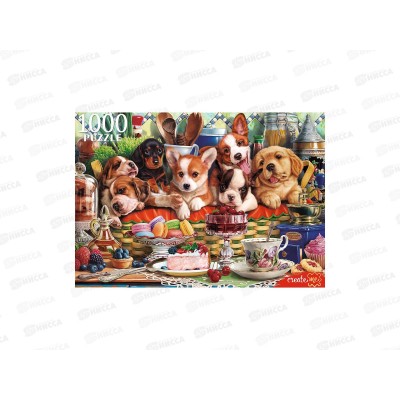 ПАЗ 1000эл. Щенки в корзине, Ф1000-0199 *10