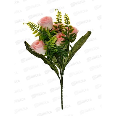 Букет 27см &quotРоза флорибунда&quot микс 9789601  *2