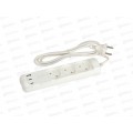 Удлинитель ЭРА  3роз.+3USB A+C 1.5м 10А, белый, U-3-1,5m-USB-W *20