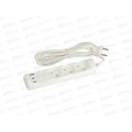 Удлинитель ЭРА  3роз.+3USB A+C 3м 10А, белый, U-3-3m-USB-W *20