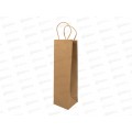 Пакет подарочный &quotStilerra&quot KBINE-150/4 крафт 10х33х9см  01 *12