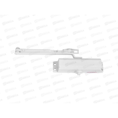 Доводчик дверной Аллюр COMFORT ДД 168/3-5 A-W (до 120кг) бел RAL9016