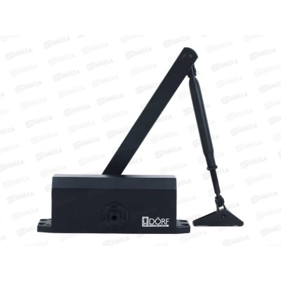 Доводчик дверной DORF Economy до  80кг, черный, L8223