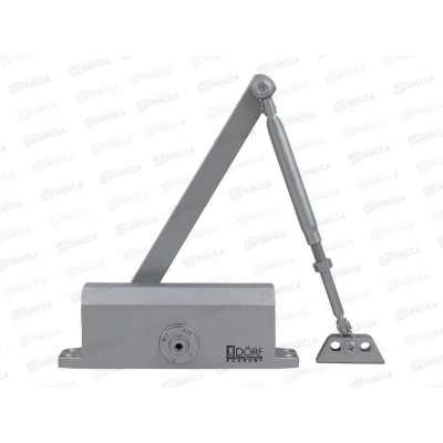 Доводчик дверной DORF Economy до 110кг, серебро, L8224