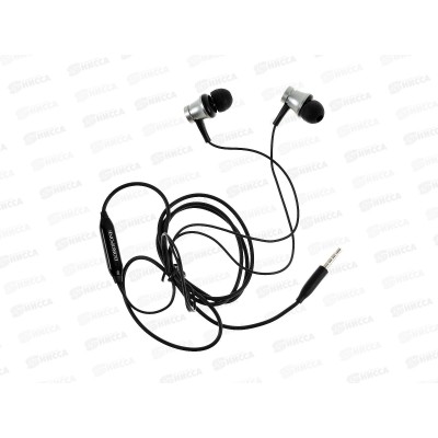 Наушники BOROFONE BM73 вакуумные с микрофоном 1,2м серый