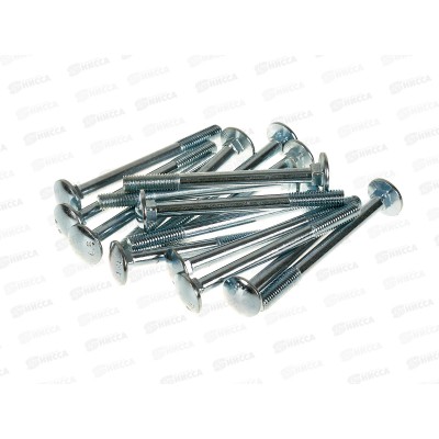 Болт меб. (DIN603) М8*90 (15шт)