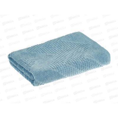 Полотенце махровое 70*130 LuxoR Рокс серо-голубой