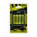 З/у ФАZA B-95USB (2*AA/AAA, 1*9V) +4*AA 2700мАч