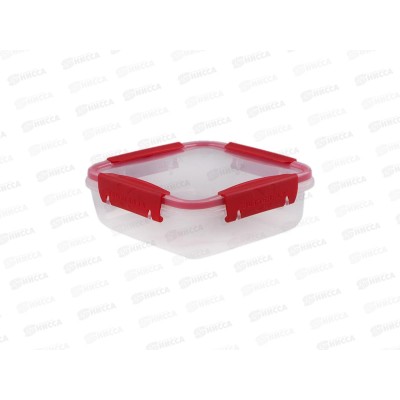 Контейнер 0,8л BUTTERFLY герметичный, красный С78359 *16