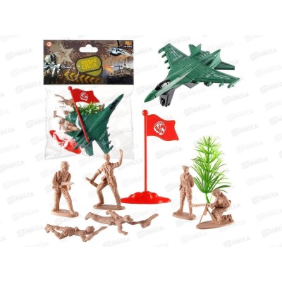 Набор Боевая сила 9 пр. РТ-01545 (самолет, солдатики, аксесс.) 601319 Набор Боевая сила 9 пр. РТ-01545 (самолет, солдатики, аксесс.) 601319