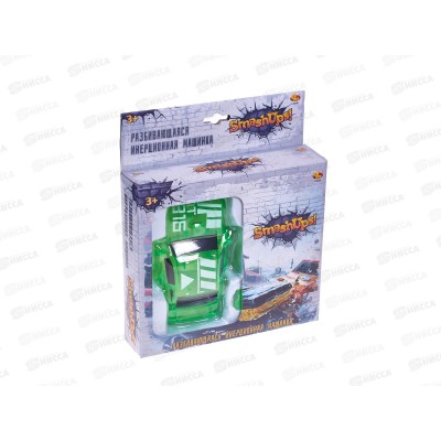 Машинка инерц. разбивающаяся зеленая 1:32, С-00405, 601601