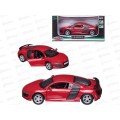 Машинка металл. 1:43 инерц. Audi R8 GT, красный, WE-15956R, 601654 Машинка металл. 1:43 инерц. Audi R8 GT, красный, WE-15956R, 601654