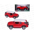 Машинка металл. 1:43 инерц. Toyota FJ cruiser красный WE-15950R,601653 Машинка металл. 1:43 инерц. Toyota FJ cruiser красный WE-15950R,601653