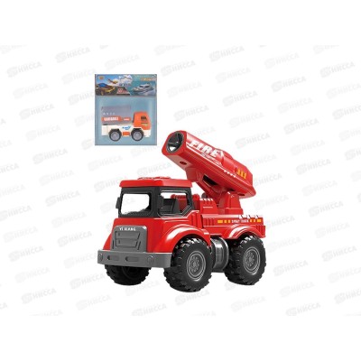Пожарная машина инерционная М1601-16 пакет 615057