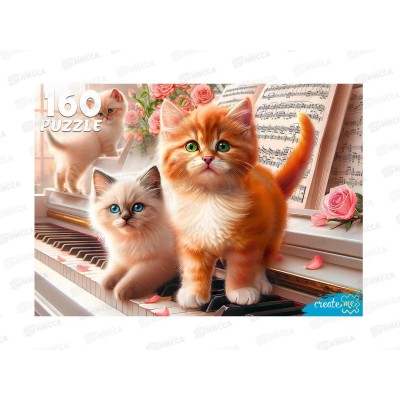 ПАЗ 160 эл. Котята на рояле, Ф160-2395 *12