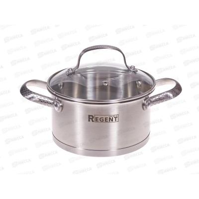 Кастрюля Sirena 65-0118 со стек крышкой 1,7л 16*8,5см