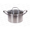 Кастрюля Sirena 65-0320 со стек крышкой 3,4л 20*11см Кастрюля Sirena 65-0320 со стек крышкой 3,4л 20*11см