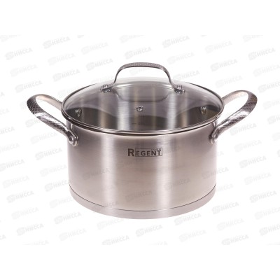 Кастрюля Sirena 65-0422 со стек крышкой 4,5л 22*12см