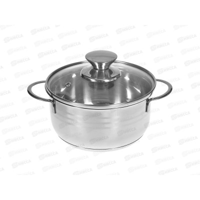 Кастрюля со стеклян крышкой Linea Bimbo vitro 1,5л 93-BIMv-05