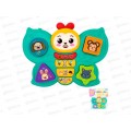Игрушка на бат. Levatoys Бабочка сортер желтая МК855-156А, FCJ1051265