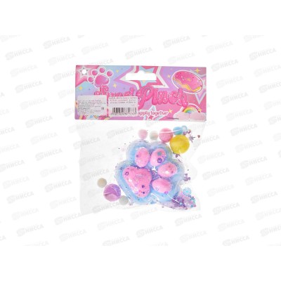 Антистресс-мялка ПГС 6*6см градиент Лапка Р2568-6 *12 Антистресс-мялка ПГС 6*6см градиент Лапка Р2568-6 *12