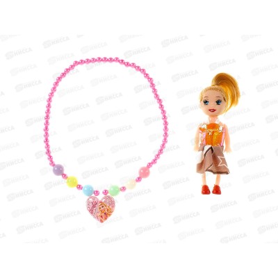 Набор бижут детской с куклой №6338