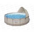 Бассейн 561FY (396*107см) каркасный, насос, лестница, 11133л BESTWAY