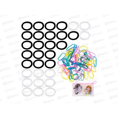 Набор резинок для волос Miss Kapriz FG250327780С в сумочке