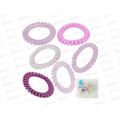 Набор резинок для волос Miss Kapriz 6шт в упак. FG250327850С