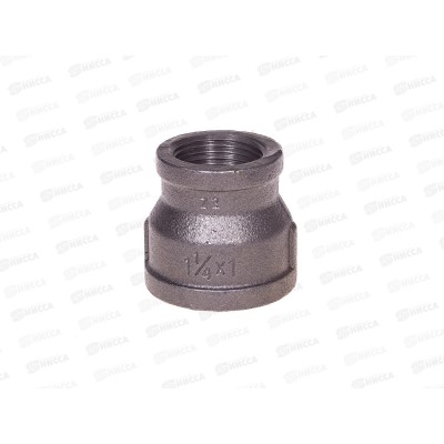 Муфта переходная 1 1/4&quotx1&quot вн.-вн. чугун черн., AV Engineering