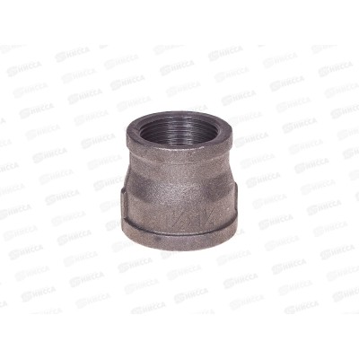 Муфта переходная 1 1/2&quotx1 1/4&quot вн.-вн. чугун черн., AV Engineering