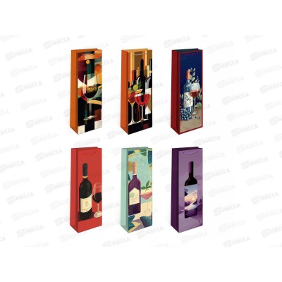 Пакет подарочный АД 12*36 п/бут 0194.885 набор 6шт