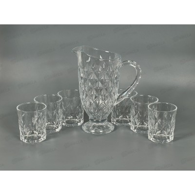 Набор для питья 8554 1/7 кувшин 1000мл стакан 320мл 279345
