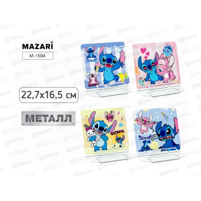 Подставка д/книг Mazari Ушастик метал. 22,7*16,5см 1 дизайн М-1594 *12