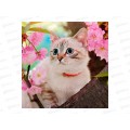 Алмаз. мозаика (класс.) 20х20см Кошка на дереве, НД-0890 на картоне Алмаз. мозаика (класс.) 20х20см Кошка на дереве, НД-0890 на картоне