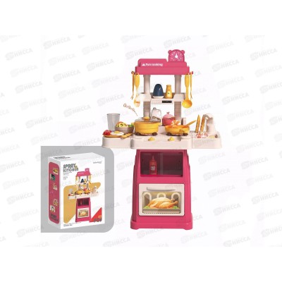 Игровой модуль №889-264 Кухня, 47пр., коробка 45,5*13,5*34,5см