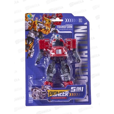 Робот-трансформер №788-203Y, 5в1, блистер 25*17,7