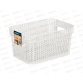 Корзина 5л &quotАжур&quot с/р белое облако KL411210048